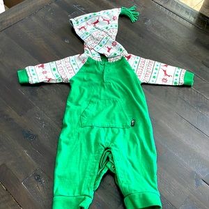 Holiday baby one piece